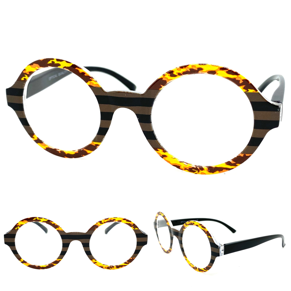 Classic Funky Modern Retro Style READING GLASSES READERS Lens Strength