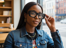 Exaggerated Classic Vintage RETRO Cat Eye Style READING GLASSES READERS Black Frame - Lens Strength +1.50