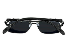 Classy Elegant Luxury Hip Hop Rapper Style SUNGLASSES Black Frame - Black Cross & Fleur De Lis 27774