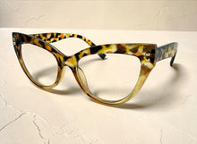 Classic Elegant Vintage Retro Cat Eye Style READING GLASSES READERS Leopard Frame +1.50