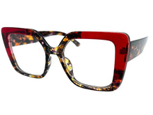 Oversized Vintage Retro Cat Eye Style Clear Lens EYEGLASSES Large Optical Frame 13096