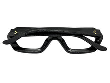 Classy Elegant Modern Retro Style Clear Lens EYEGLASSES Black Geometric Optical Frame 6191