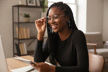 Exaggerated Classic Vintage Retro Style Clear Lens Blue Light Block Computer EYEGLASSES Square Silver Frame 5408