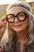 Oversized Vintage Retro Style Clear Lens EYEGLASSES Large Thick Round Tortoise Frame 1765