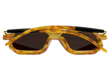 Classic Vintage Retro Luxury Hip Hop Style SUNGLASSES Square Tortoise Frame - Brown Lens E2036