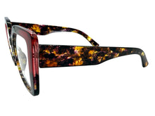 Oversized Vintage Retro Cat Eye Style Clear Lens EYEGLASSES Large Optical Frame 13096