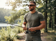 Military Tactical Hunting Fishing Wrap Around Safety POLARIZED SUNGLASSES Camouflage Frame - Brown Lens CAMO2