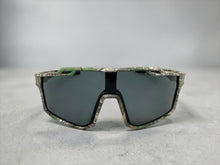 Military Tactical Hunting Fishing Wrap Around Safety SUNGLASSES Large Camouflage Frame - Dark Lens CAMO3