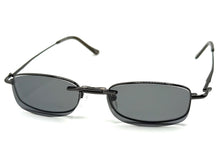 Classy Elegant Modern Style Optical EYEGLASSES Stainless Steel Frame with Magnetic Clip On DV016