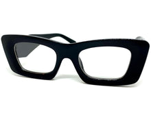 Exaggerated Vintage Retro Style Clear Lens EYEGLASSES Thick Black Frame 81260