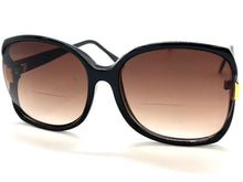 Oversized Classic TRUE Vintage Retro Style BIFOCAL READING SUNGLASSES READERS Big Frame Lens Strength +1.00
