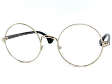 Classic Vintage Retro Style Clear Lens EYEGLASSES Round Silver Frame IT085