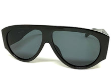 Oversized Classic Vintage Retro Style SUNGLASSES Large Super Thick Black Frame Dark Lens 15013