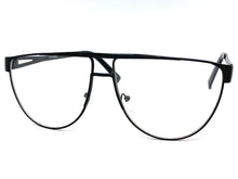 Classic Vintage Retro Style Clear Lens EYEGLASSES Black Frame 163889