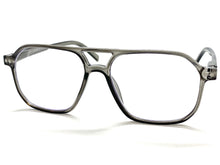 Classic Vintage Retro Aviator Style READING GLASSES READERS Gray Frame Lens Strength +2.50