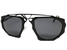 Exaggerated Classic Vintage Retro Style SUNGLASSES Unique Black Frame 4464