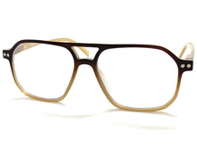 Classic Vintage Retro Aviator Style READING GLASSES READERS Brown Frame Lens Strength +2.50