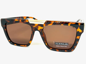 Classic Hardcore Biker Gangster Hip Hop Style SUNGLASSES Tortoise Frame 5467