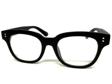 Classic Vintage Retro Style Clear Lens Blue Light Block Computer EYEGLASSES Black Frame I135