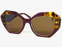 Exaggerated Vintage Retro Style SUNGLASSES Funky Animal Print Frame E1683