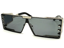 Classic Hardcore Gangster Hip Hop Rapper Pimp Style SUNGLASSES Silver Frame 79004