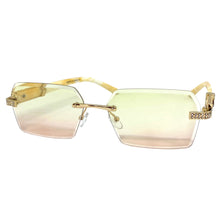 Men's Classy Elegant Luxury Designer Hip Hop Style SUNGLASSES Gold & Marble Frame E0883