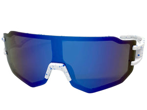 Kids Boys or Girls Retro Sporty Baseball Cycling Wrap Around Style SUNGLASSES Ages 6-13