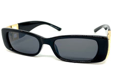 Classic Elegant Vintage Retro Style SUNGLASSES Thick Square Black Frame E2105