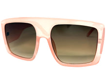 Oversized Exaggerated Classic Vintage Retro Style SUNGLASSES Large Thick Pink Frame 2016