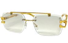 Men's Classy Elegant Luxury Retro Hip Hop Style SUNGLASSES Gold & Marble Frame 5256