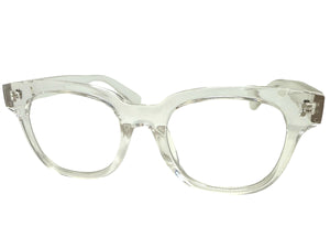 Classic Vintage Retro Style Clear Lens Blue Light Block Computer EYEGLASSES Crystal Clear Frame I135