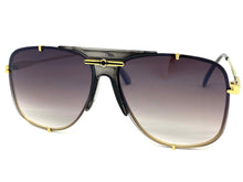 Oversized Classic Vintage Retro Hip Hop Aviator Style SUNGLASSES Gold Frame E0693