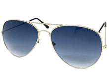 Classic Vintage Retro Aviator Style SUNGLASSES Silver Frame 1106