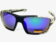 Tactial Military Sporty Wrap Around Style SUNGLASSES Camouflage Frame 2645