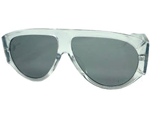 Oversized Classic Vintage Retro Style SUNGLASSES Large Super Thick Crystal Clear Frame 15013