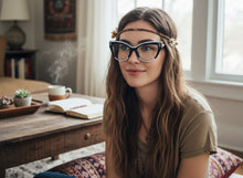 Classic Elegant Vintage Retro Cat Eye Style READING GLASSES READERS Black Frame +2.50