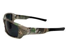 Military Tactical Hunting Fishing Wrap Around Safety POLARIZED SUNGLASSES Camouflage Frame - Dark Lens CAMO2