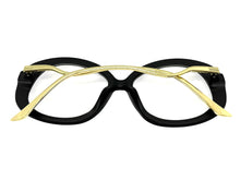 Oversized Vintage Retro Style Clear Lens EYEGLASSES Large Round Matte Black Frame 16020
