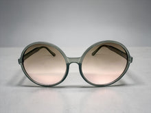 Oversized Classic Vintage Retro Style SUNGLASSES X-Large Round Gray Frame 15032
