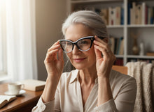 Classic Elegant Vintage Retro Cat Eye Style READING GLASSES READERS Black Frame +2.50