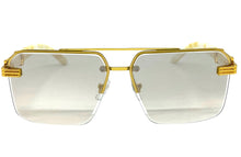 Men's Classy Elegant Luxury Retro Hip Hop Style SUNGLASSES Gold & Marble Frame 5209