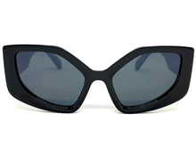 Oversized Exaggerated Funky Vintage Retro Style SUNGLASSES Thick Black Frame E2123