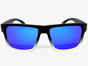 Classic Biker Motorcycle Hardcore Sporty SUNGLASSES Black Frame K0012