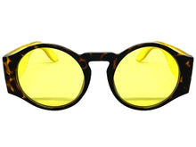 Classic Vintage Retro Style SUNGLASSES Round Tortoise Frame E1370