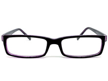 Classy Contemporary Modern Style Clear Lens EYEGLASSES Black Fashion Frame 1328