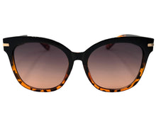 Oversized Exaggerated Vintage Retro Style SUNGLASSES Large Black & Tortoise Frame 9091