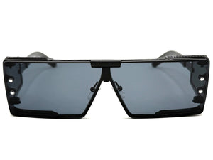 Classic Hardcore Gangster Hip Hop Rapper Pimp Style SUNGLASSES Black Frame 79004