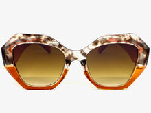 Exaggerated Vintage Retro Style SUNGLASSES Funky Animal Print Frame E1683