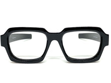 Classic Vintage Retro Style Large Square Black Lensless Eye Glasses- Frame Only NO Lens 1219