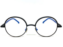 Classic Vintage Retro Style Clear Lens EYEGLASSES Round Black Frame 8143